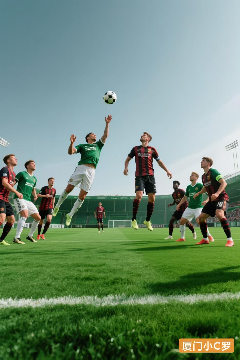 球员们在赛场上展现出了顶尖的技术 球员们在赛场上展现出了顶尖的技术